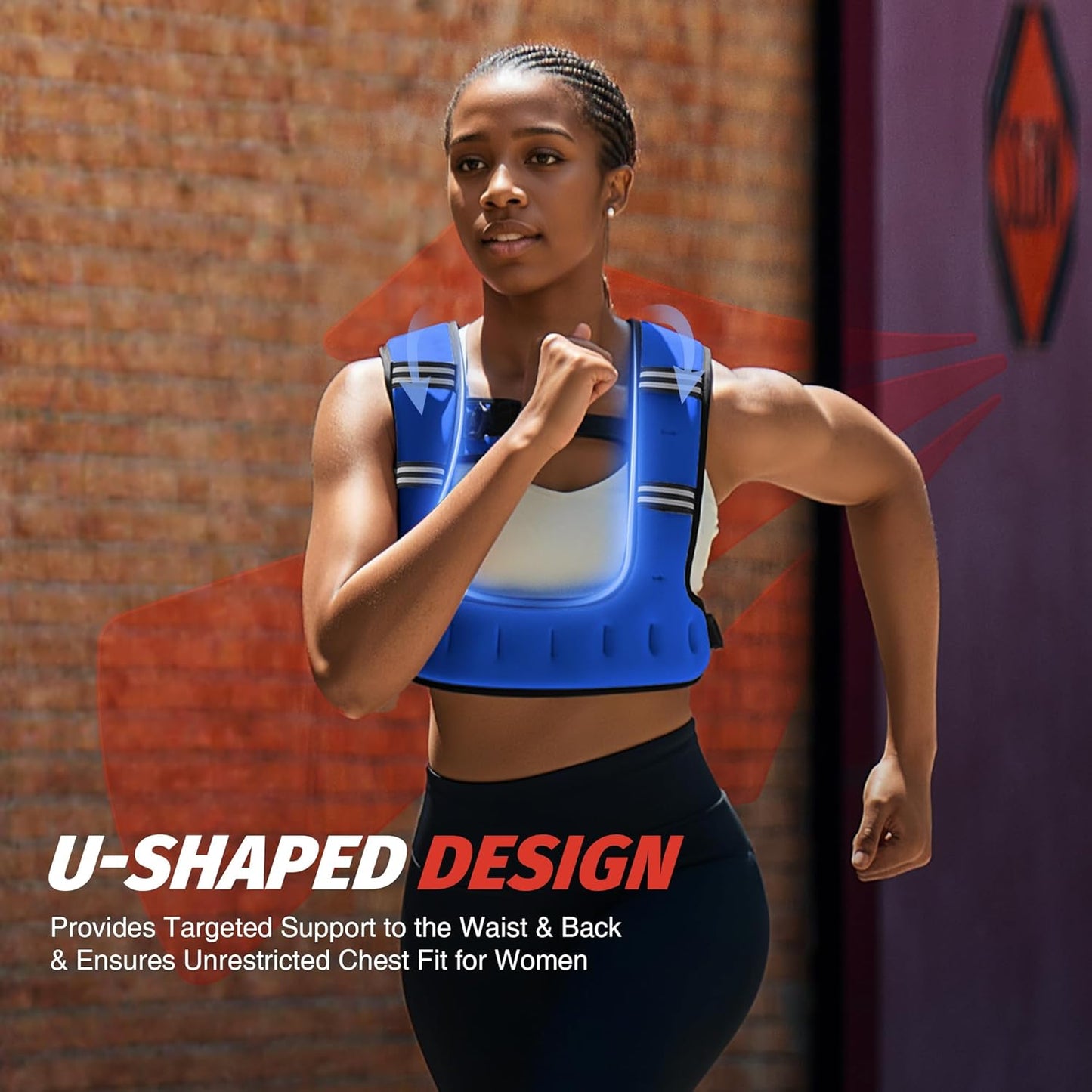ZELUS U-Shaped Weighted Vest