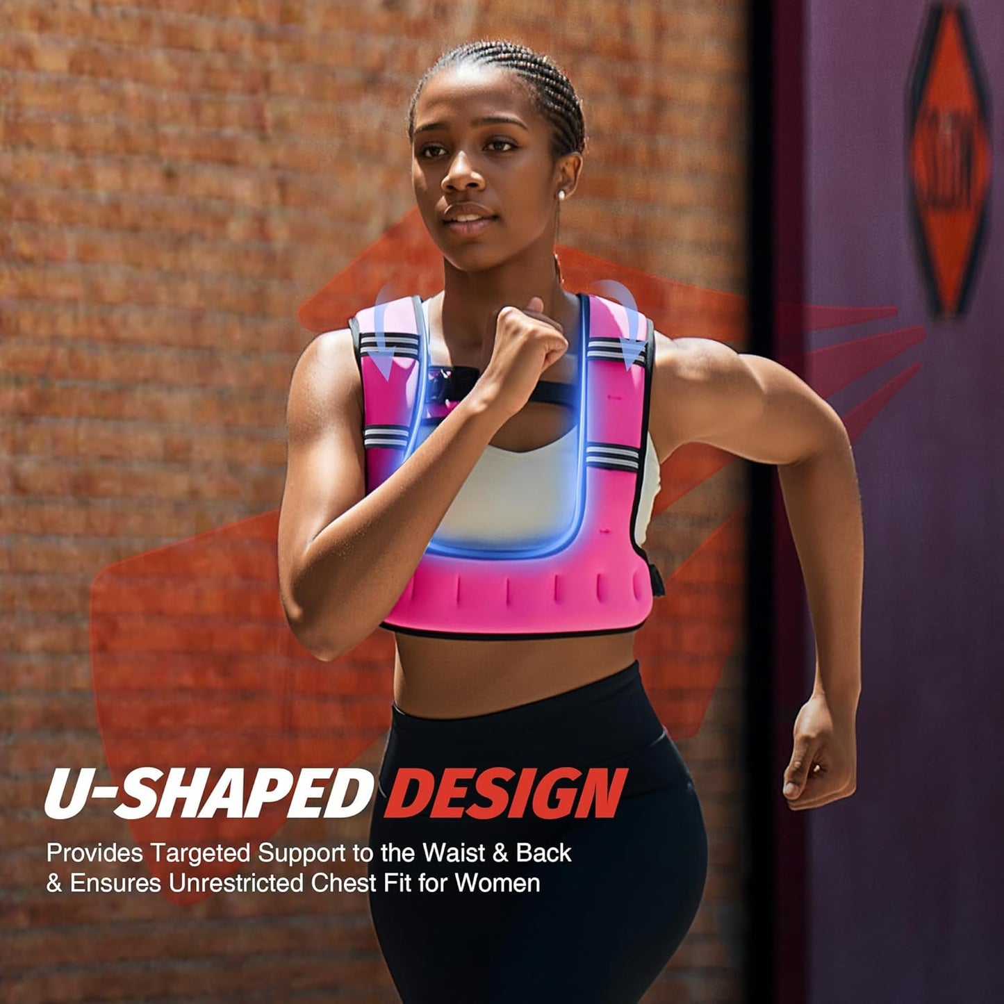ZELUS U-Shaped Weighted Vest