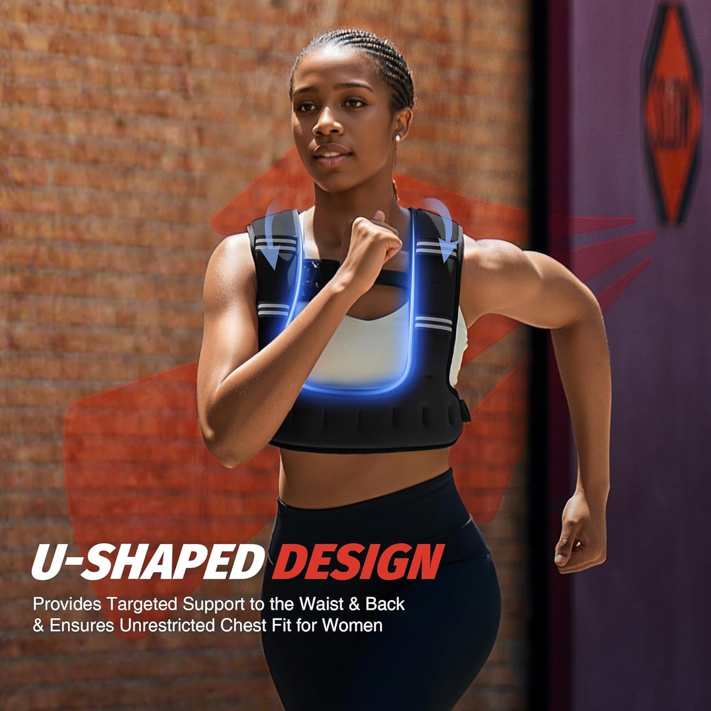 ZELUS U-Shaped Weighted Vest