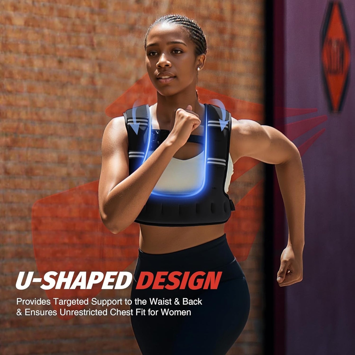 ZELUS U-Shaped Weighted Vest