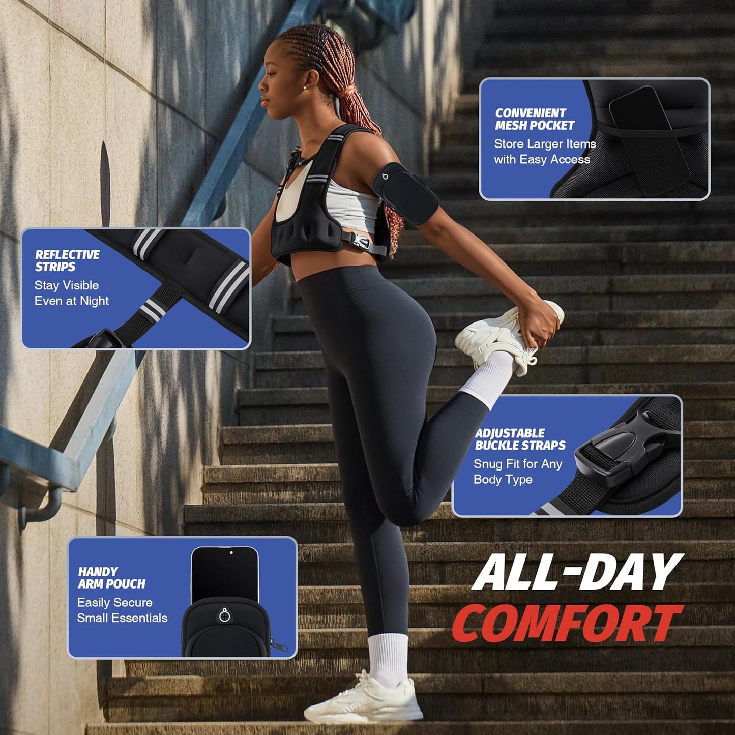 ZELUS U-Shaped Weighted Vest