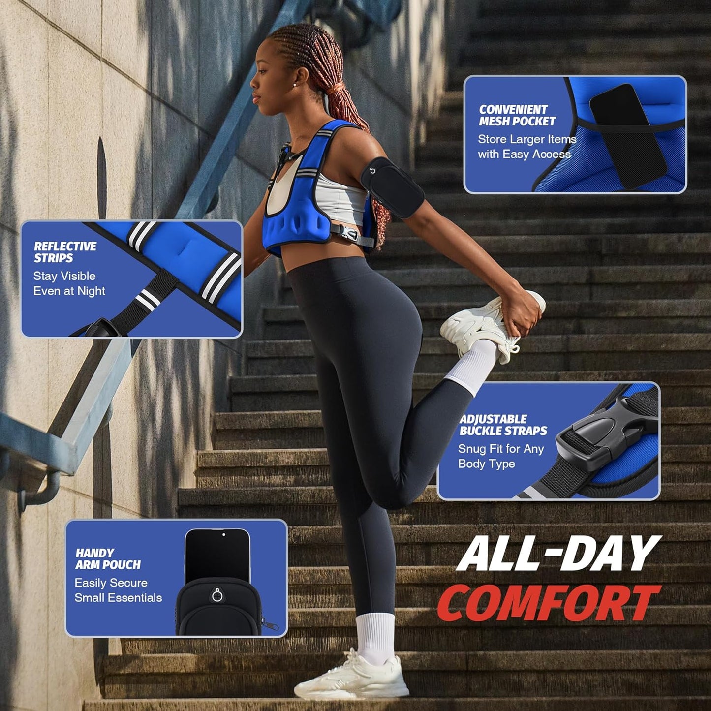 ZELUS U-Shaped Weighted Vest