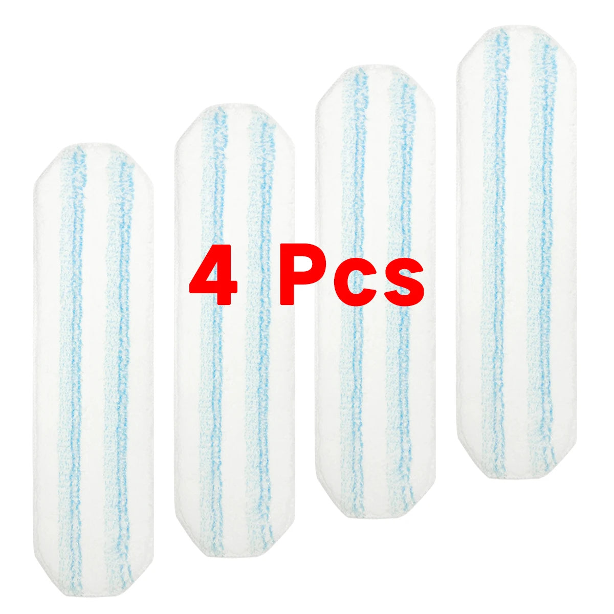4/8 Pcs Replacement Rags for Vileda H2prO/O-Cedar H2prO Flat Mop System,Washable Reusable Microfiber Mop Pad
