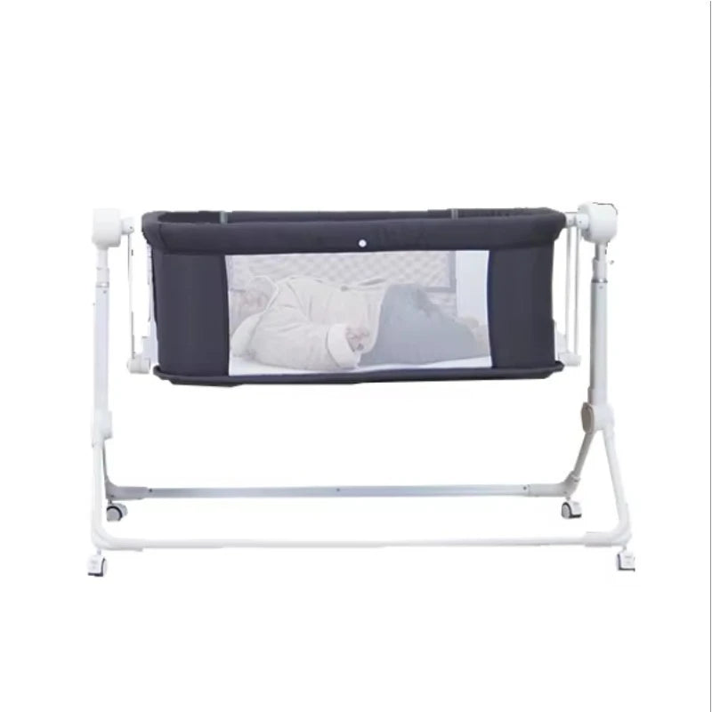 P763D02 Cool portable crib Electric crib with mosquito net and toys