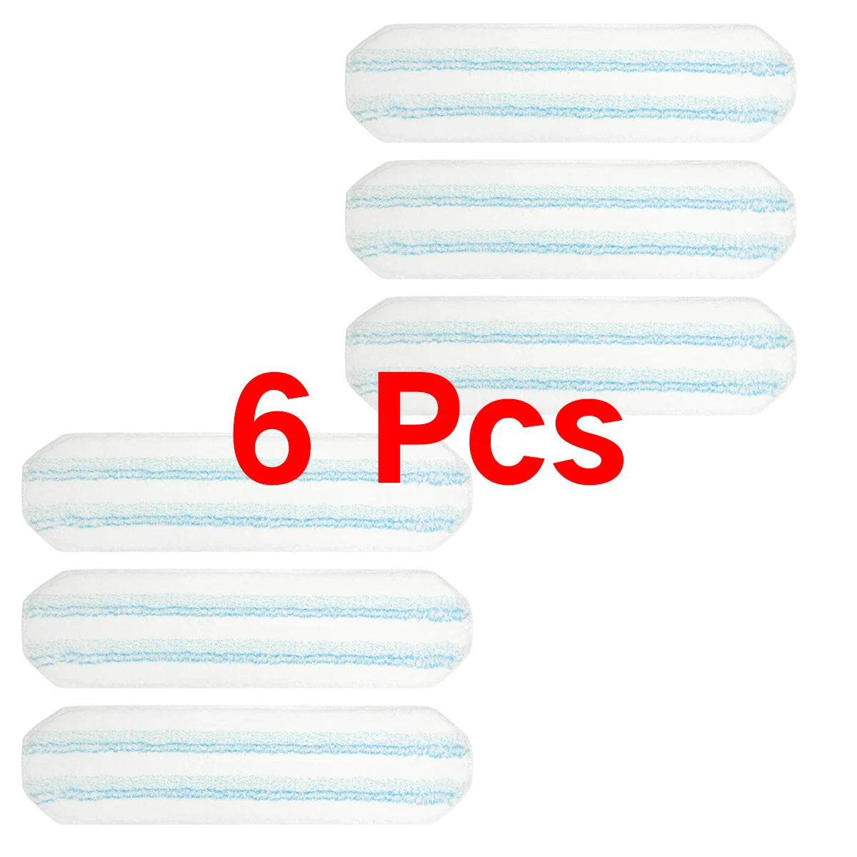 4/8 Pcs Replacement Rags for Vileda H2prO/O-Cedar H2prO Flat Mop System,Washable Reusable Microfiber Mop Pad