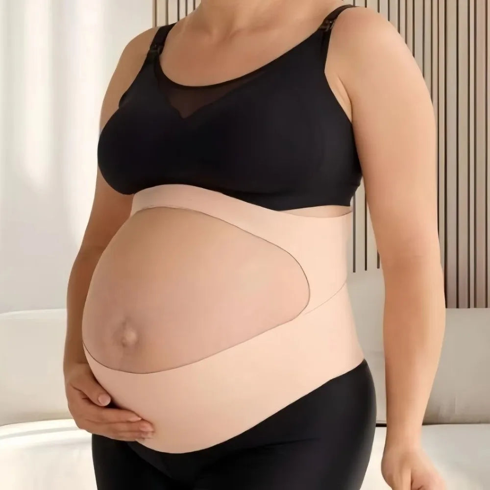 New One-Piece Maternity Belt Waist Care Thin Back Clothes Belt Adjustable Maternity Abdomen Brace Protector Pregnancy Support