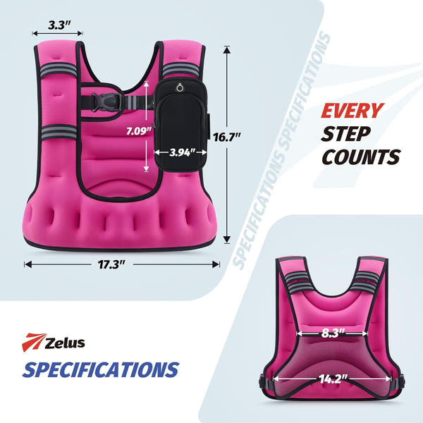 ZELUS U-Shaped Weighted Vest