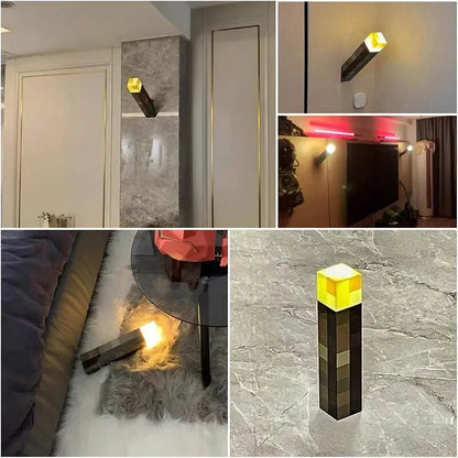 Zaklampen Zaklamp LED-nachtlampje USB oplaadbaar Slaapkamer en woonkamer Decoratief licht met gesp Kindercadeau