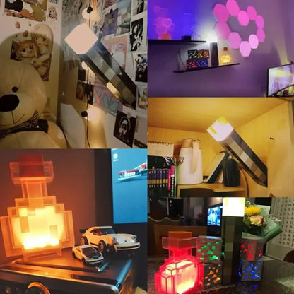 Zaklampen Zaklamp LED-nachtlampje USB oplaadbaar Slaapkamer en woonkamer Decoratief licht met gesp Kindercadeau