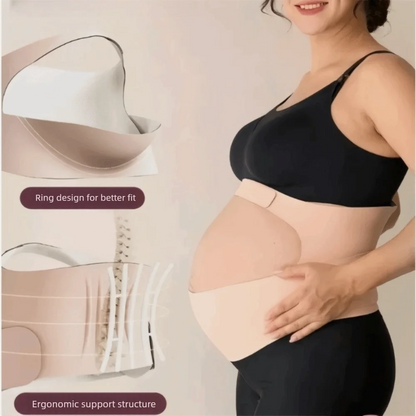 New One-Piece Maternity Belt Waist Care Thin Back Clothes Belt Adjustable Maternity Abdomen Brace Protector Pregnancy Support